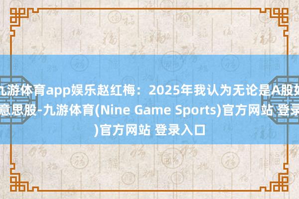 九游体育app娱乐赵红梅:2025年我认为无论是A股如故好意思股-九游体育(Nine Game Sports)官方网站 登录入口